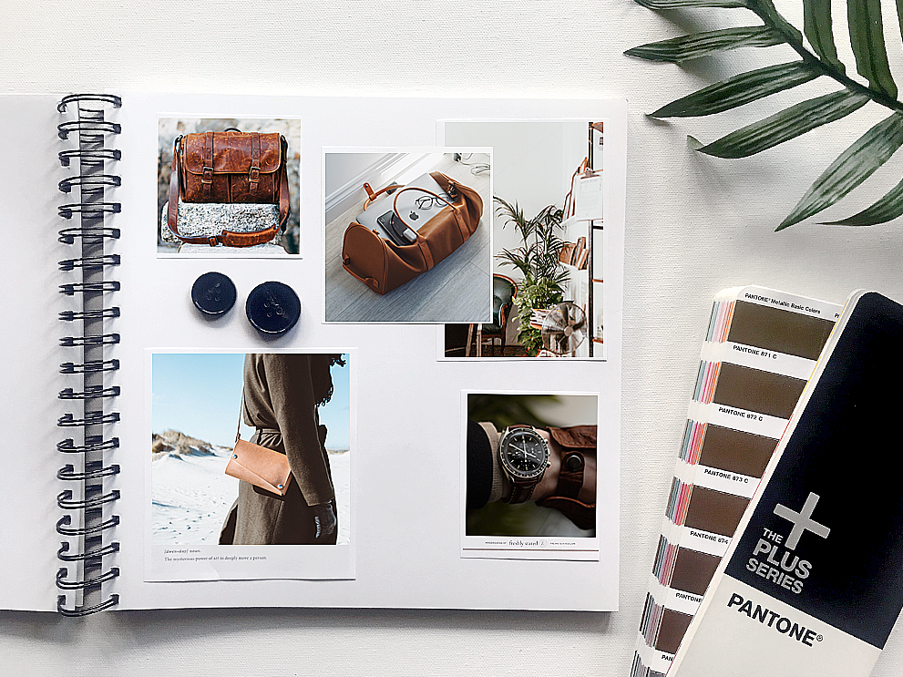 research and mood board brand stylist las vegas branding